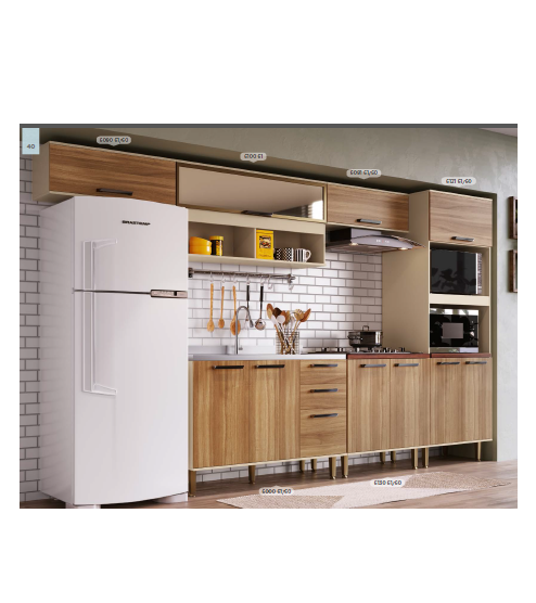 Cozinha Modulada Luana | MAC