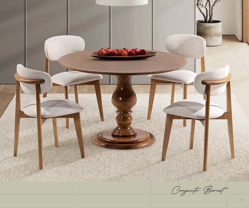 Mesa Borest / Cadeira Borest | Sol Móveis 0526