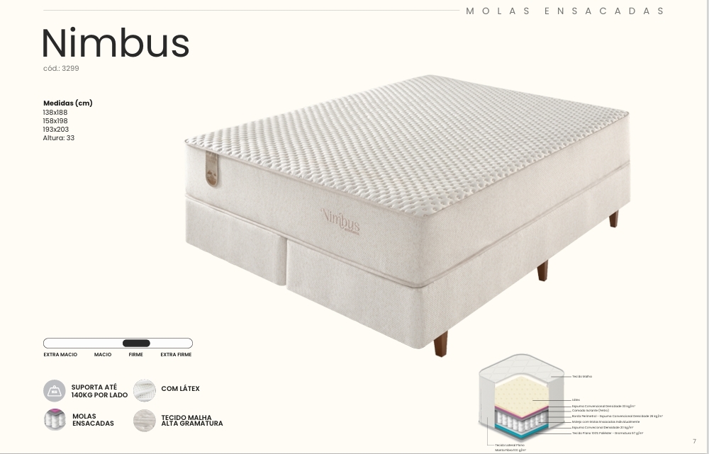 Colchão Nimbus | Estofama 0626