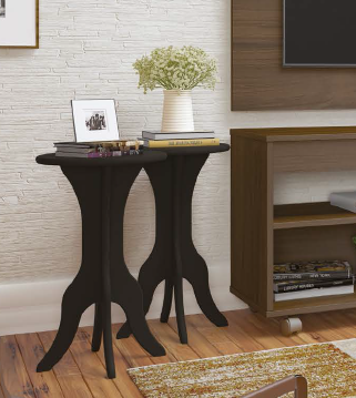 PREÇO + BARATO DO BRASIL | Mesa de Apoio Kin | Artely