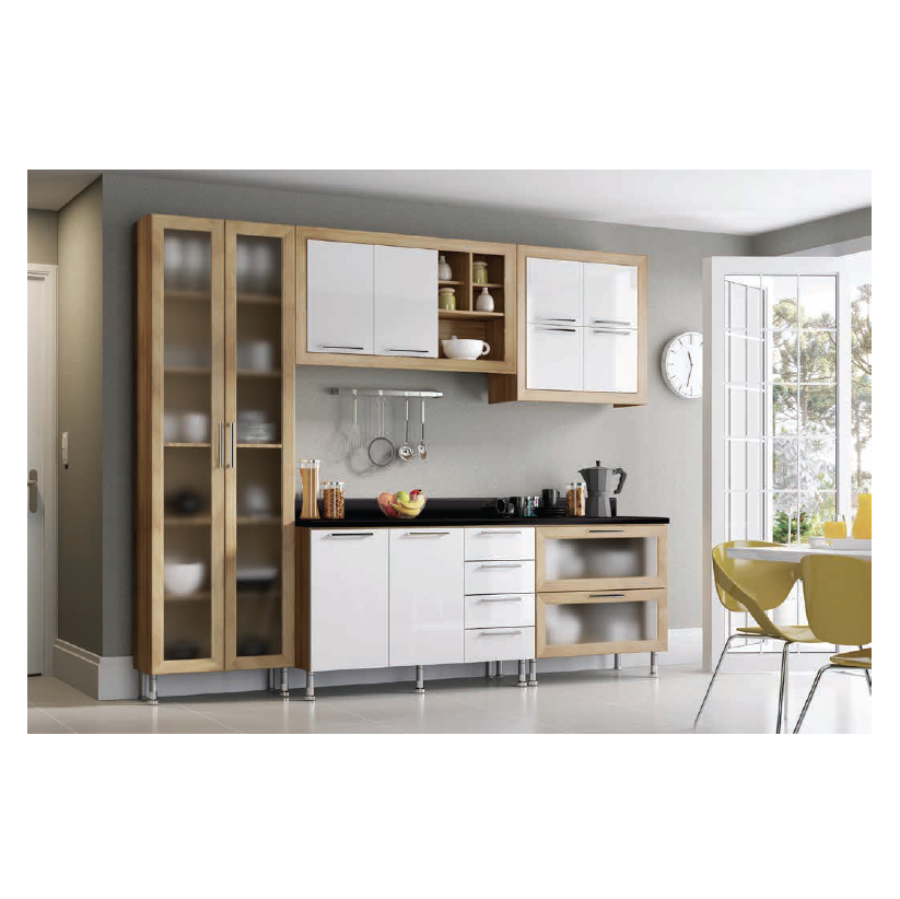 Cozinha Modulada Sob Medida Aspen | 5 Peças | Ditália Móveis