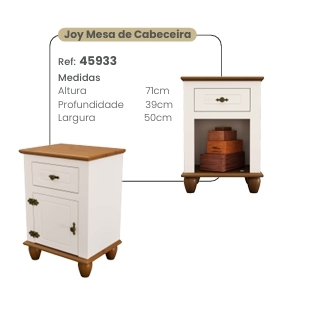 Joy Mesa de Cabeceira | 45933 | Serpil 0625