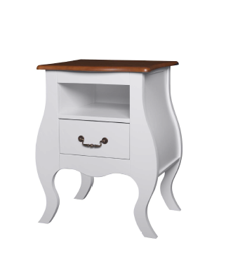PREÇO + BARATO DO BRASIL | Mesa de Cabeceira Bombê | 1026N | Linz