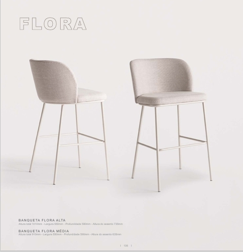 Banqueta Flora | Muller Elegant 0726