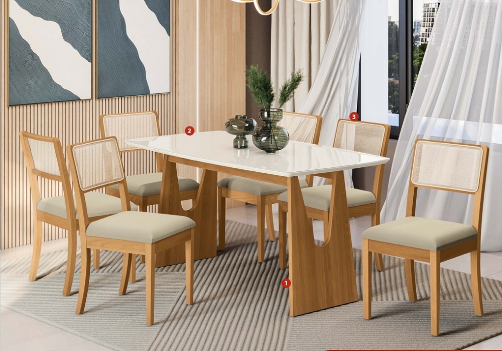 Mesa Mila | Kappesberg Sala De Jantar Premium 0526