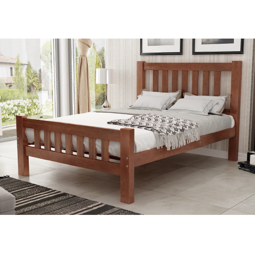Cama Casal Analu | L 1.38 | Bel Móveis