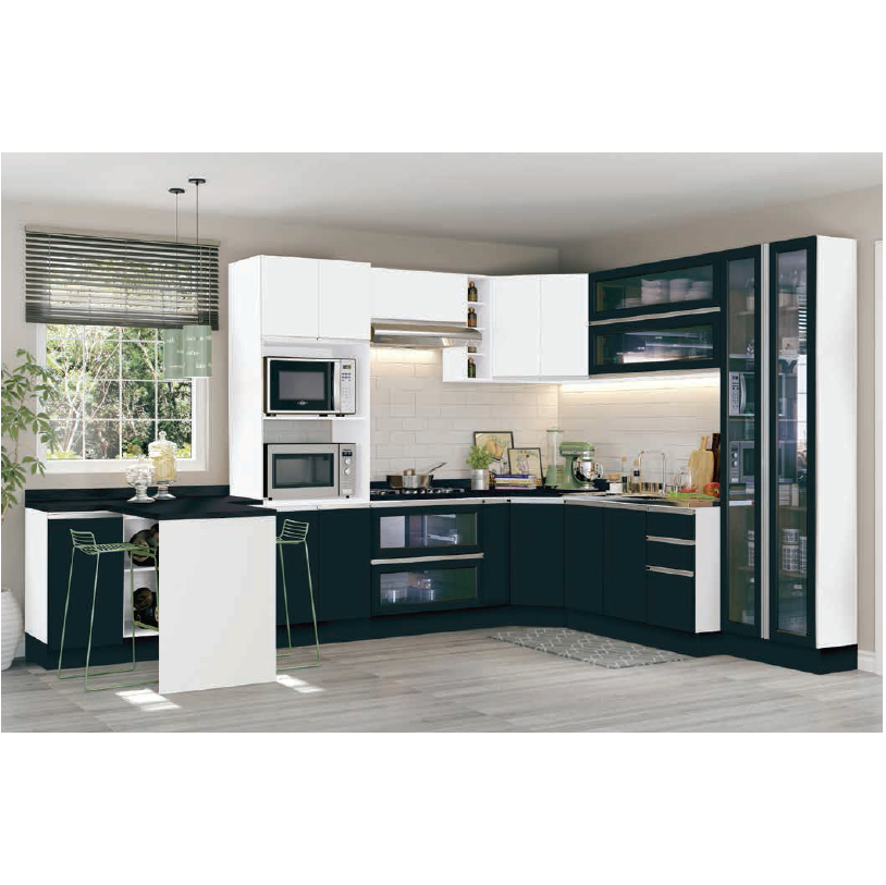 Cozinha Modulada Sob Medida Riviera | 11 Peças | Ditália Móveis