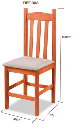 Cadeira Alongada | Ref 003 | ZN Móveis 