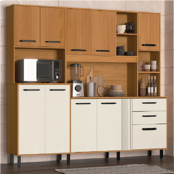 B156 | Cozinha Compacta Sole | Casamia