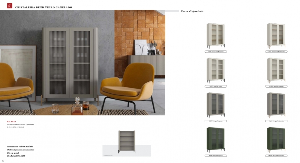 Cristaleira Bend | F840 | Decorline 0425