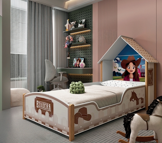 Cama Infantil Boiadeira | Gelius 0626