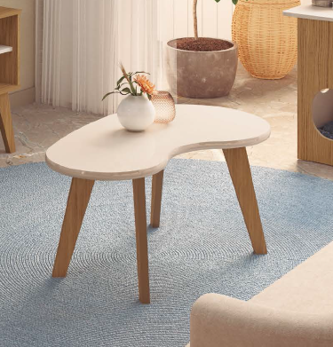 PREÇO + BARATO DO BRASIL | Mesa de Centro Orgânica | Artely