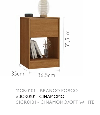 Mesa de Cabeceira Ipê | Rodial 0726