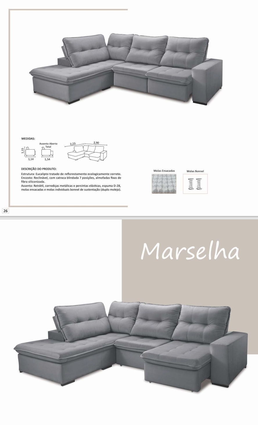 Sofá Marselha | Grandelly