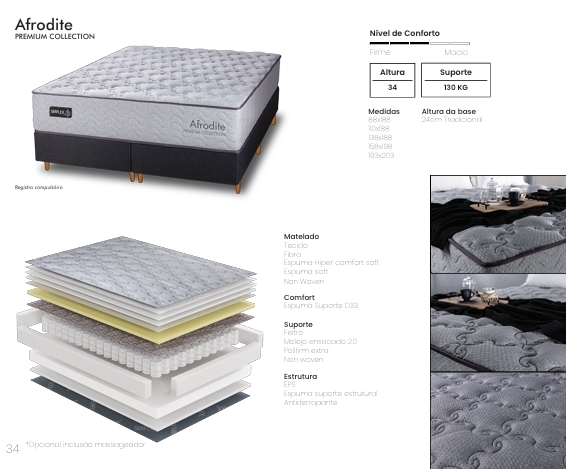 Colchão Afrodite | Serflex 0625