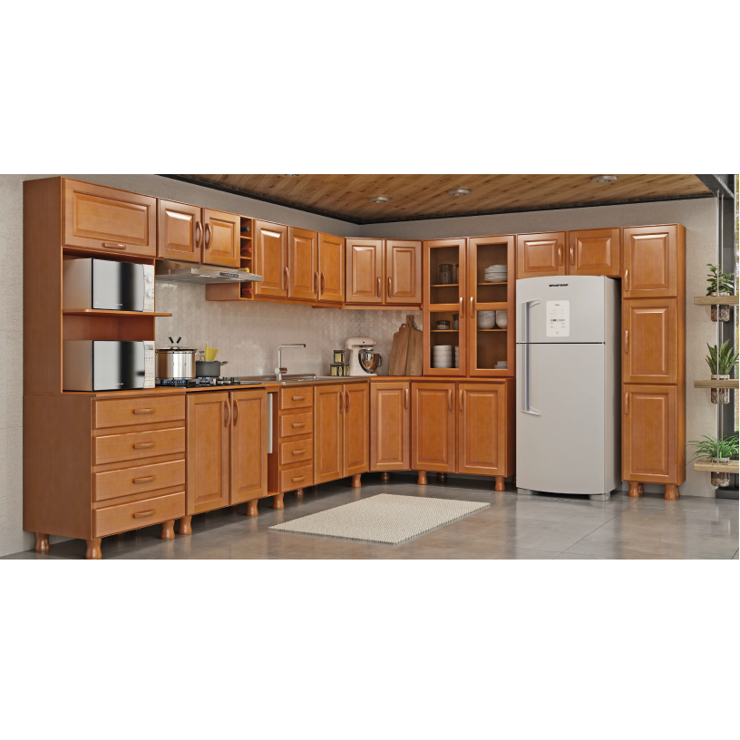 Cozinha Modulada Sob Medida Maciça | Tupy | Tá Bonito! Tá Barato! Consulte