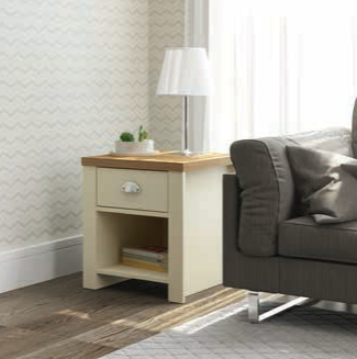 Mesa Lateral C/ 1 Gaveta | R 612 | Ditália Móveis 