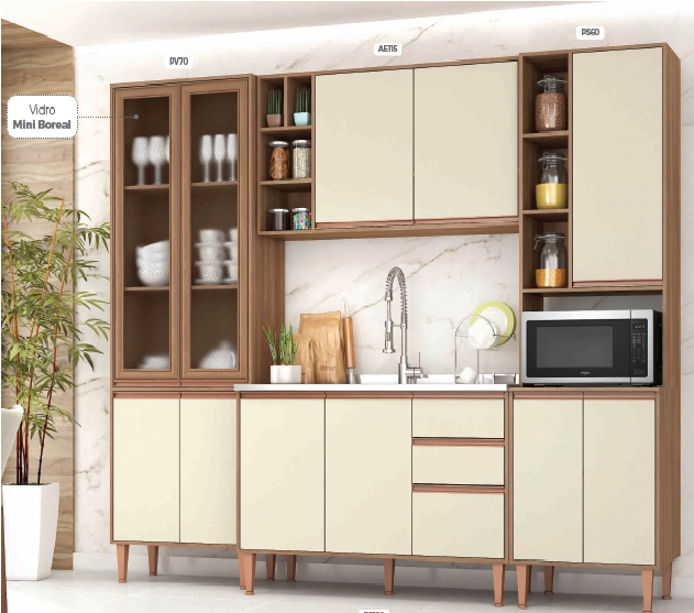 B319 | Cozinha Modulada New 27 | Fellicci