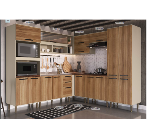 Cozinha Modulada Áurea | MAC