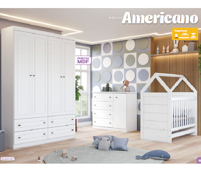 PREÇO + BARATO DO BRASIL | Quarto Infantil Americano | Henn