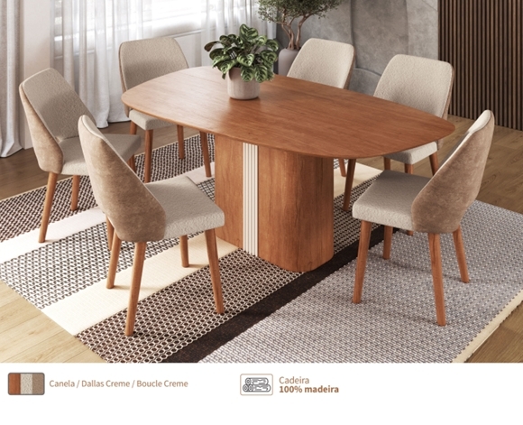 Conjunto 01 | Mesa + Cadeira | Zamarchi 0926