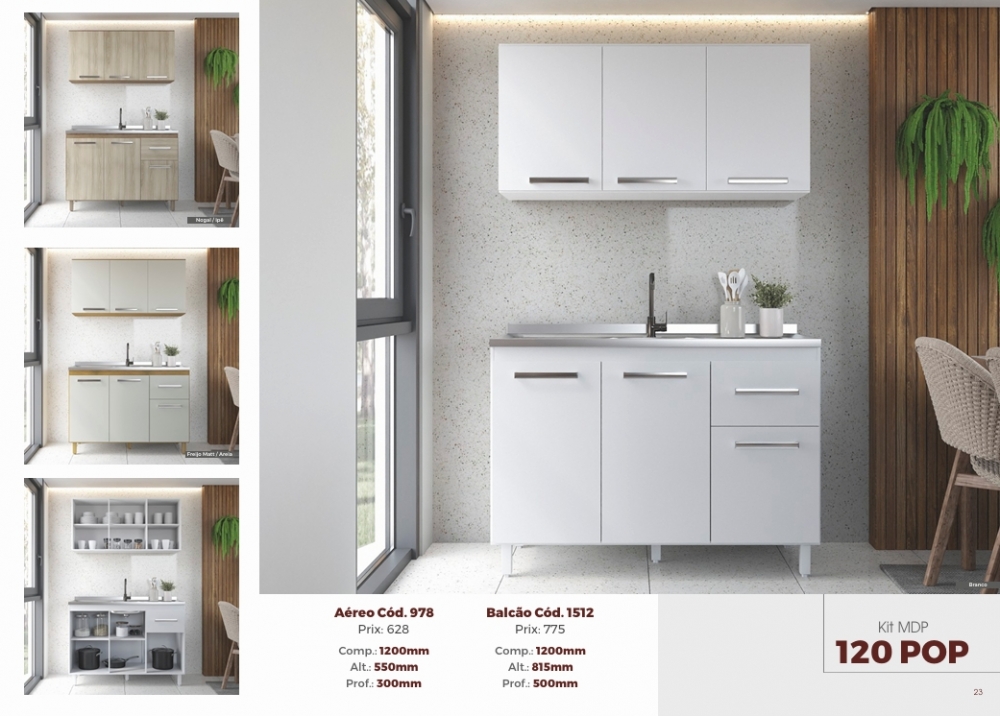Aéreo + Balcão | 978 -  1512 | Darmovel | Venda: -60% 0425