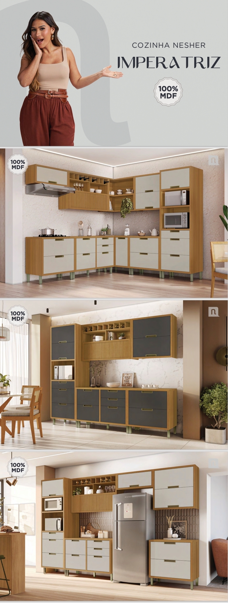Cozinha Nesher | Imperatriz | Venda : Nesher +22% 0425