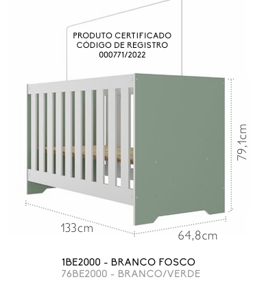 Berço Dominó | Rodial 0726