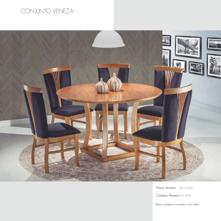 PREÇO + BARATO DO BRASIL | Conjunto Veneza | M2232 / M031 | ACG 