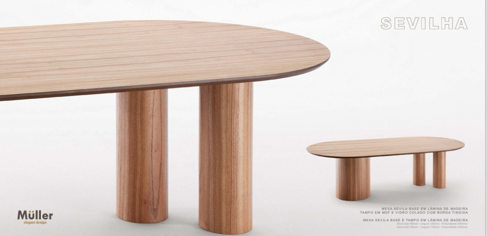Mesa Sevilha | Muller Elegant 0726