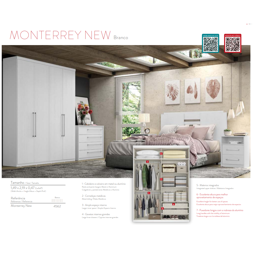 Roupeiro Monterrey New | L 1.49 | THB