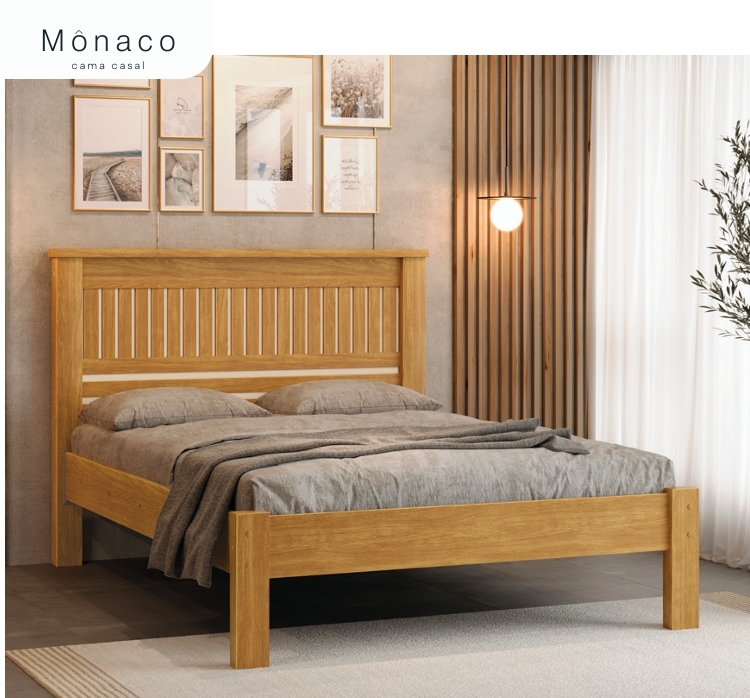 Cama Casal Mônaco | Fenix 0826