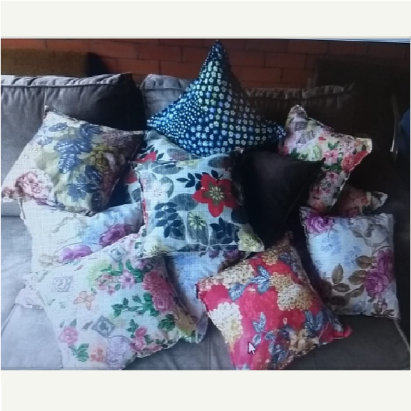 PREÇO + BARATO DO BRASIL | Almofadas Decorativas | Santa Rita 