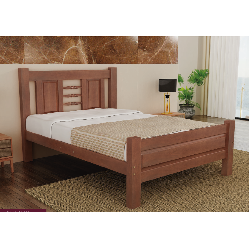 Cama Casal Cecília | L 1.38 | Bel Móveis