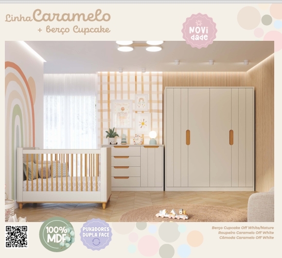 Linha Caramelo + Berço Cupcake | Permobili 0725