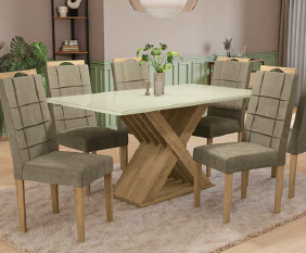 Conjunto Graviola | CSJ1208EA-D005 | Kappesberg Sala de Jantar