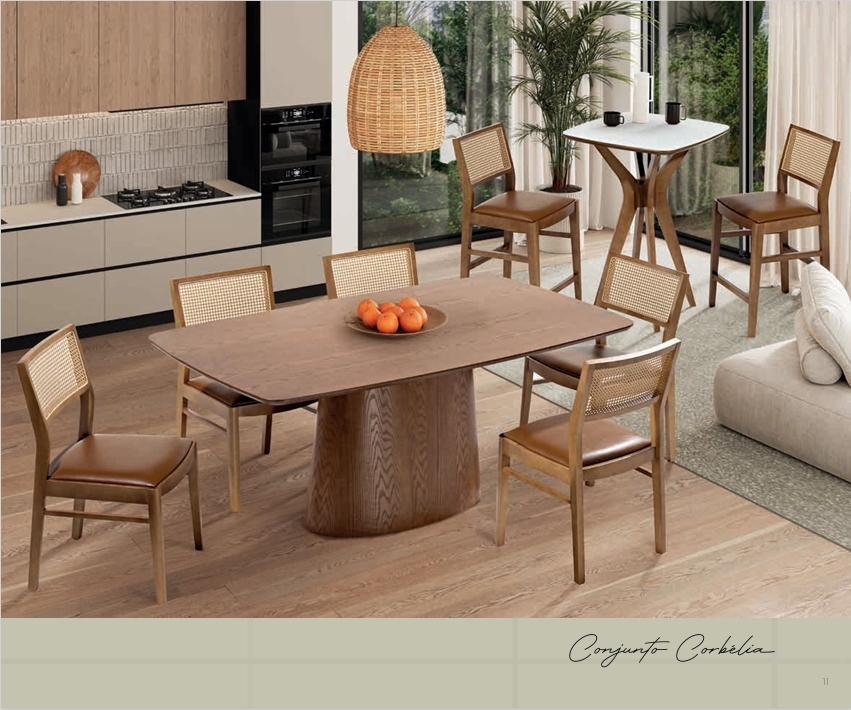 Mesa Corbélia / Cadeira Corbélia | Sol Móveis 0526