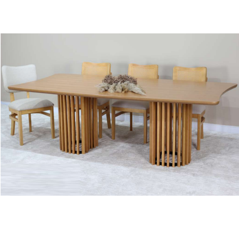 PREÇO + BARATO DO BRASIL | Conjunto Mesa + Cadeiras Laura | Nacional