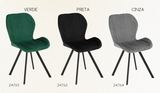 Cadeira de Jantar Egito L 51 cm | Império Brazil 