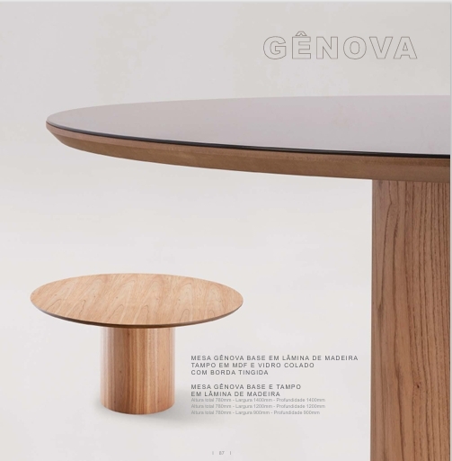 Mesa Gênova | Muller Elegant 0726
