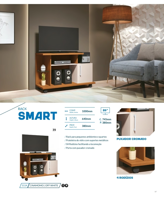 Rack Smart | HB Móveis 0426