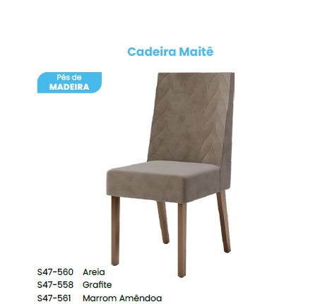 Cadeira Maitê | S47 | Henn 