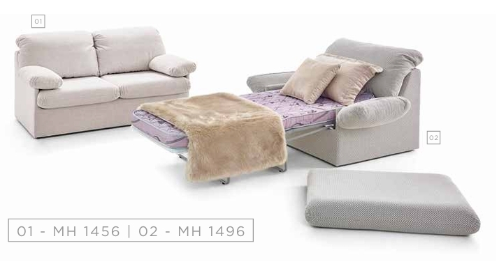 Sofá Cama MH 1456 / Sofá Cama MH 1496  | Herval 0726