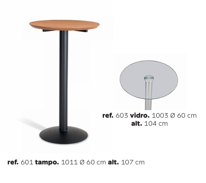 Mesa Bistrô 601 / Tampo 1011 | Milano 0626