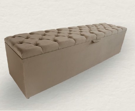 Recamier Baú 140 | M.S Decor Estofados 