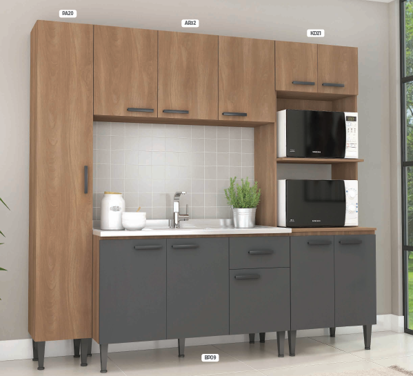 B159 | Cozinha Modulada Max 07 | Fellicci