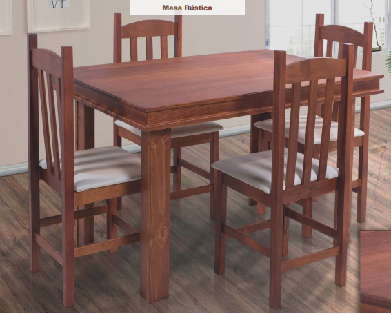 PREÇO + BARATO DO BRASIL |Mesa Rústica 1,60 | ZN Móveis 