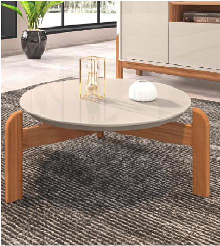 PREÇO + BARATO DO BRASIL | Mesa de Centro Lizz  | Casa D