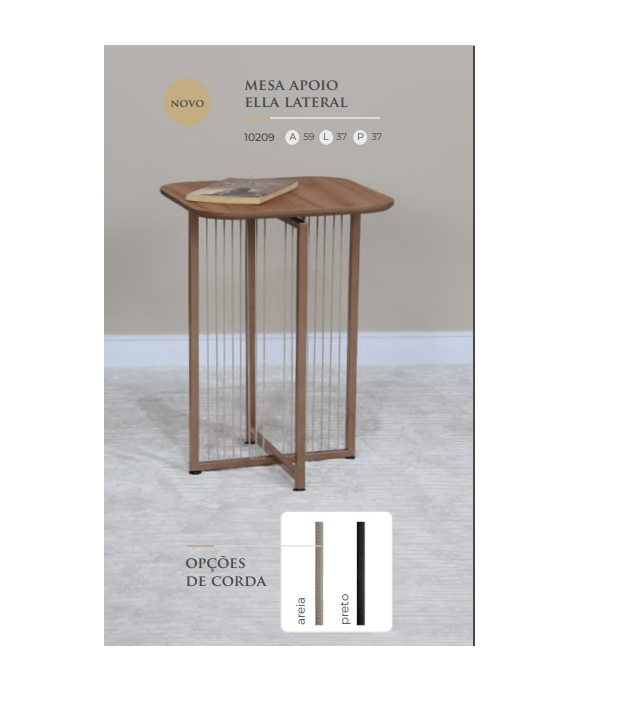 PREÇO + BARATO DO BRASIL | Mesa de Apoio Ella | Nacional