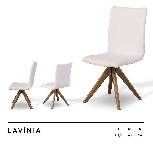 Cadeira Lavínia | L2 Design Mobiliário